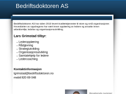 bedriftsdoktoren.dinstudio.no