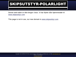 www.skipsutstyr-polarlight.no